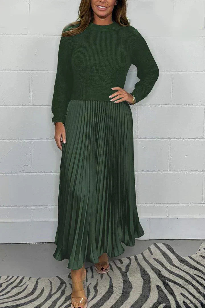 Charlotte™ - Élégante Robe-Pull 2-en-1