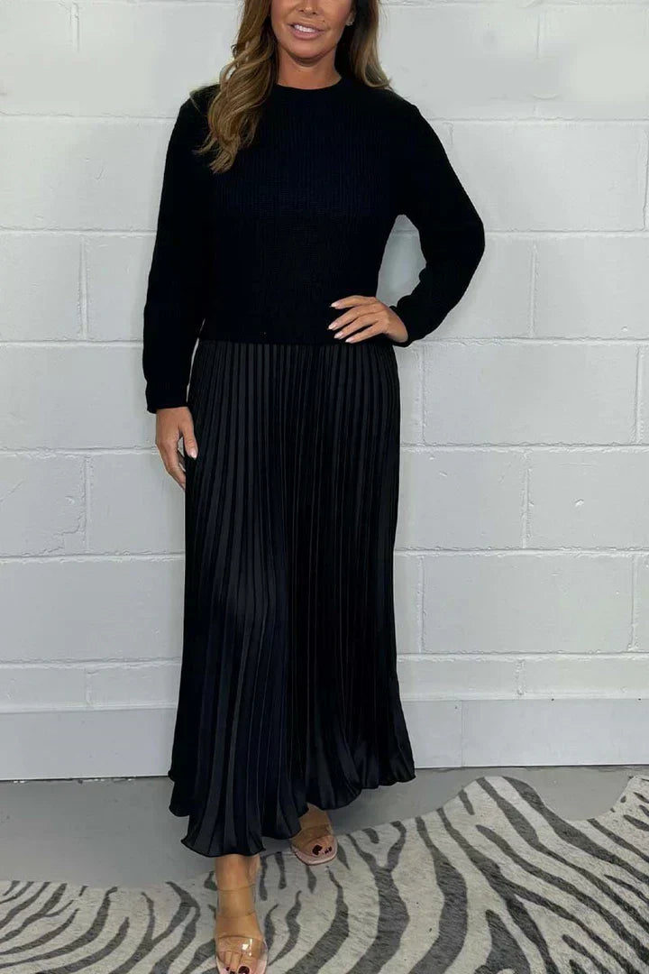 Charlotte™ - Élégante Robe-Pull 2-en-1