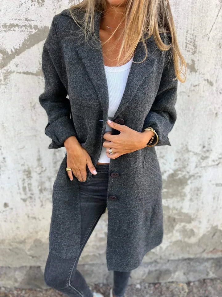 ANGE - ÉLÉGANTE MANTEAU EN LAINE