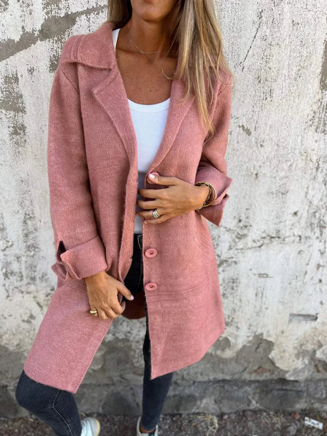 ANGE - ÉLÉGANTE MANTEAU EN LAINE