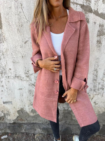 ANGE - ÉLÉGANTE MANTEAU EN LAINE