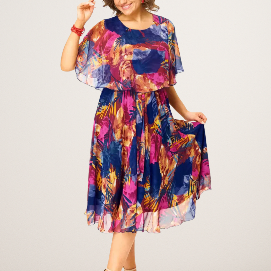 Barbara™ | Robe en Chiffon Confortable Grande Taille