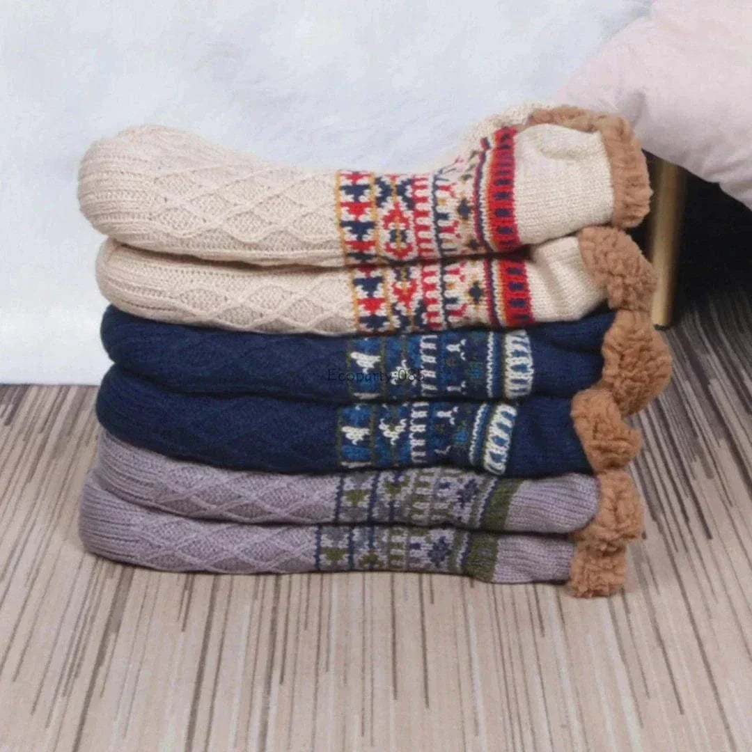 CozyFleece | Chaussettes d'hiver (doublées en polaire)