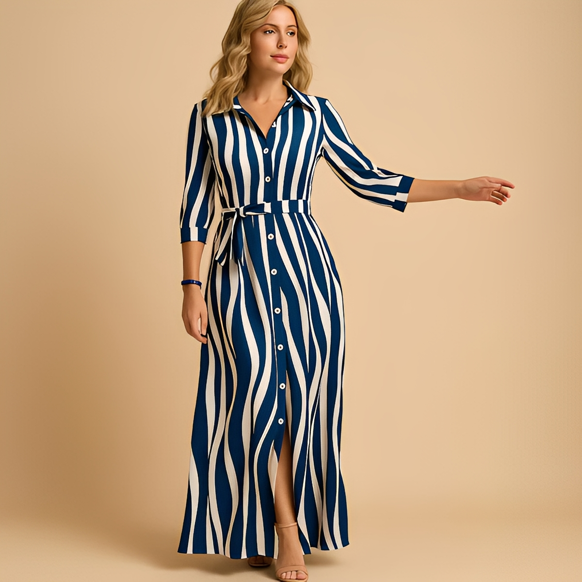 Analyn - Robe longue à la mode pour femmes