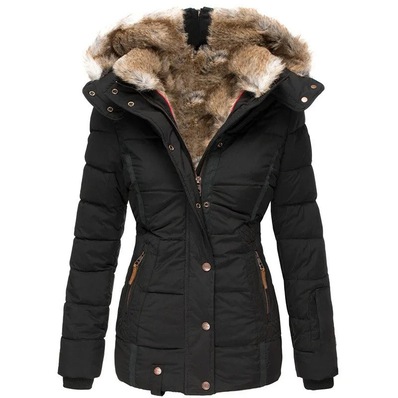 Grace - Veste en fourrure chaude et confortable pour l'hiver