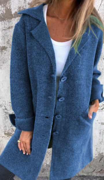 Léne™ | Veste mi-longue à revers