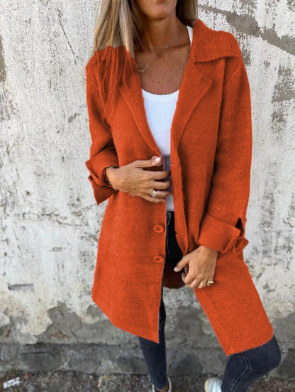 Léne™ | Veste mi-longue à revers