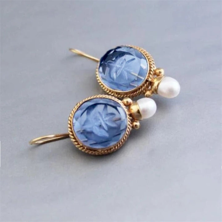 Boucles d'oreilles en perles intemporelles Sophia