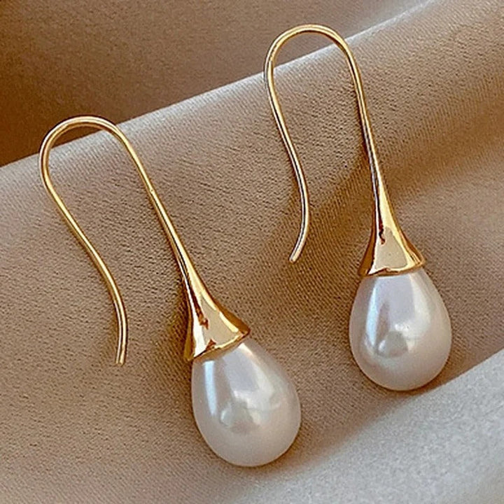 Boucles d'oreilles Classic Pearl Helena