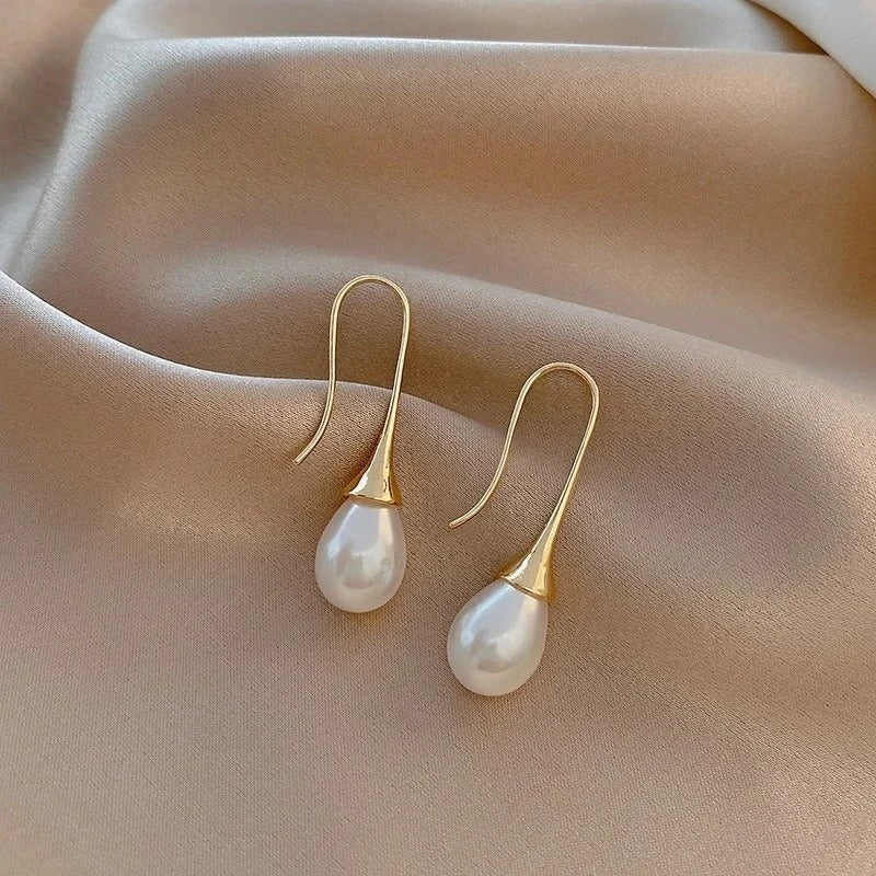 Boucles d'oreilles Classic Pearl Helena