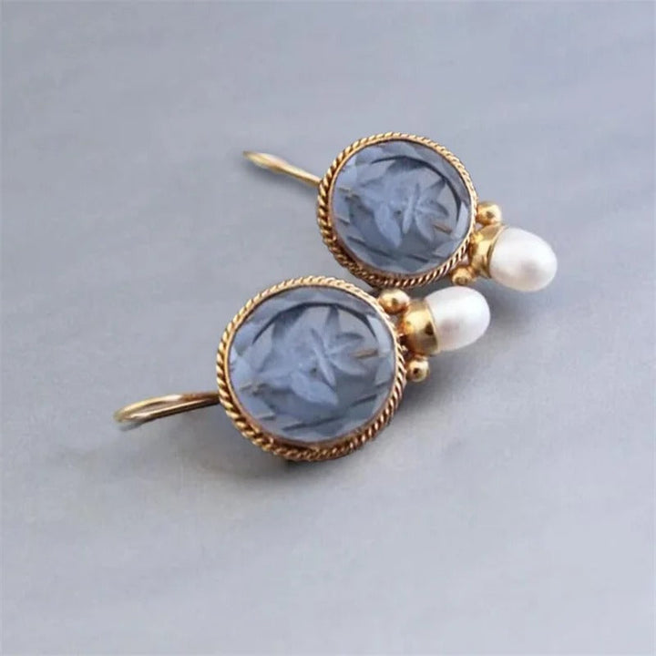 Boucles d'oreilles en perles intemporelles Sophia