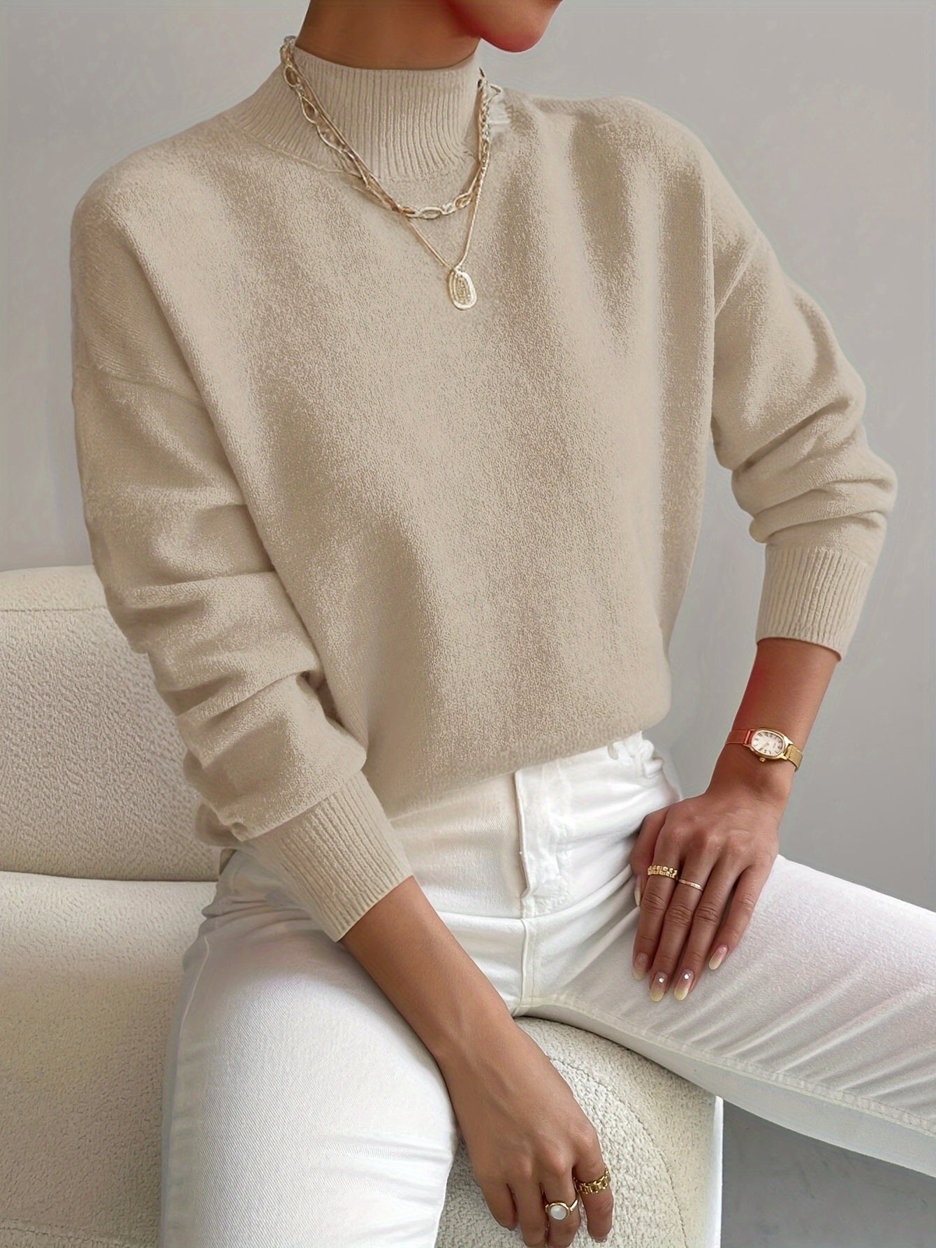 Gertrud – Pull en tricot