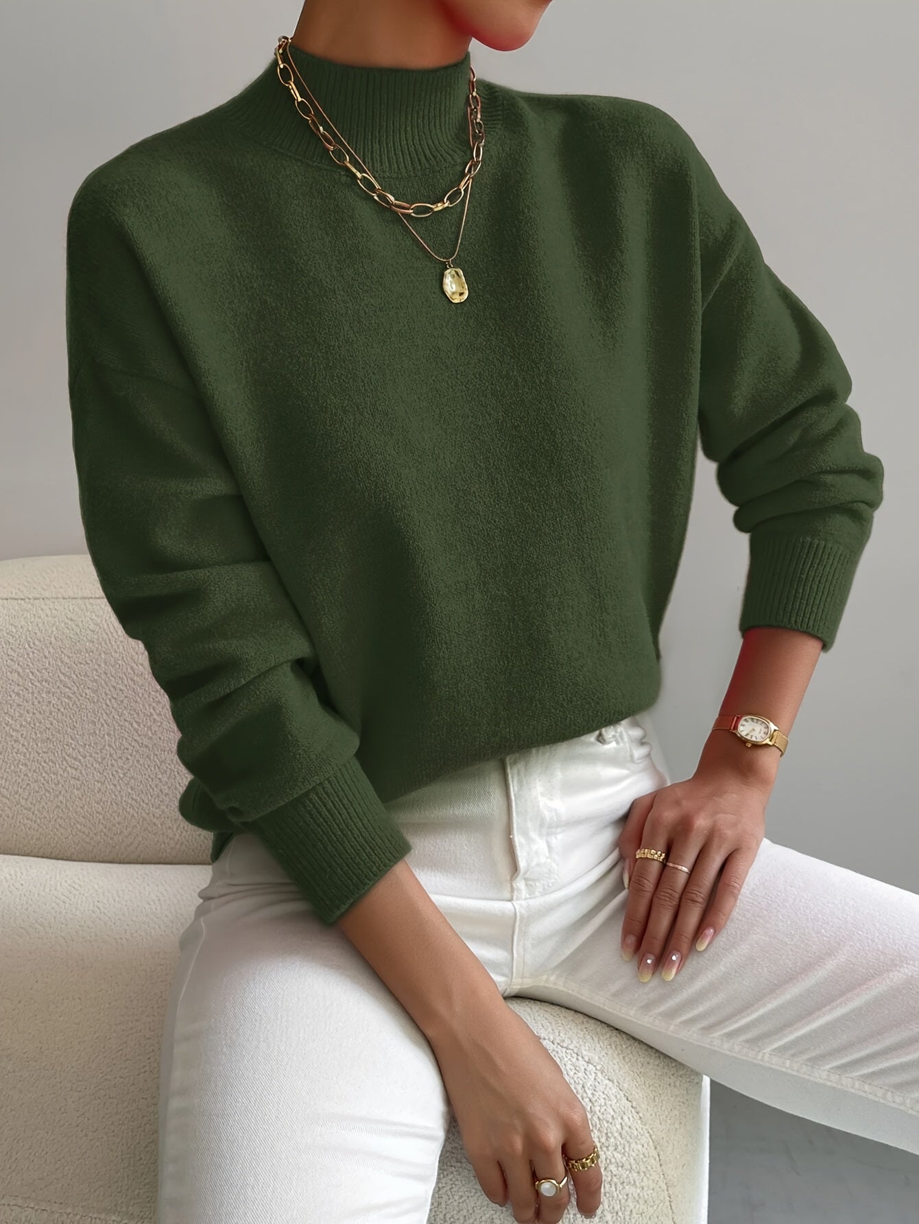 Gertrud – Pull en tricot