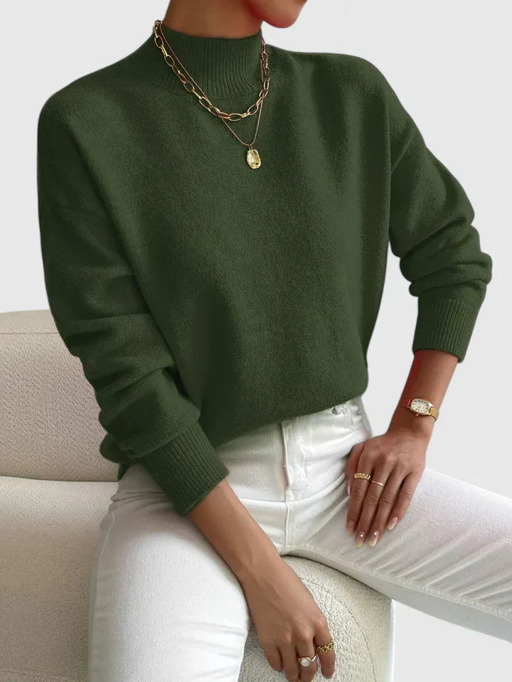 Marcha | Pull Élégant à Col Montant