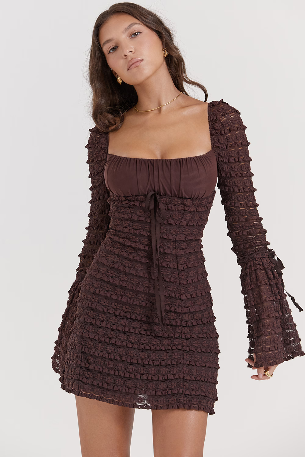 Selena  | Robe Espresso