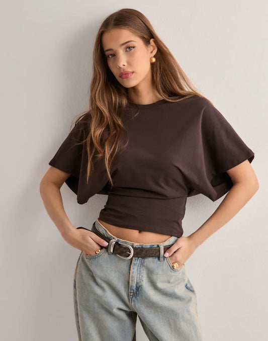 Rachel - T-Shirt Icon à Manches Amples