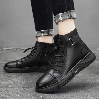 Leonzio - Bottines en Cuir Élégantes