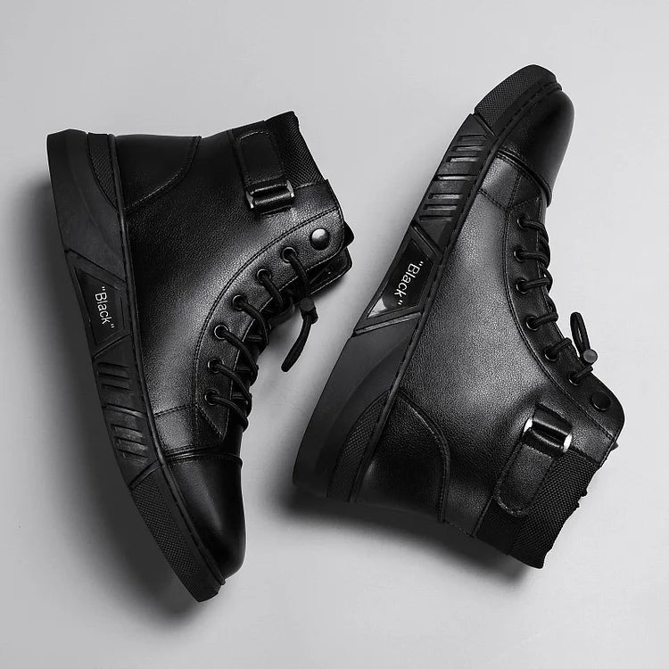 Leonzio - Bottines en Cuir Élégantes