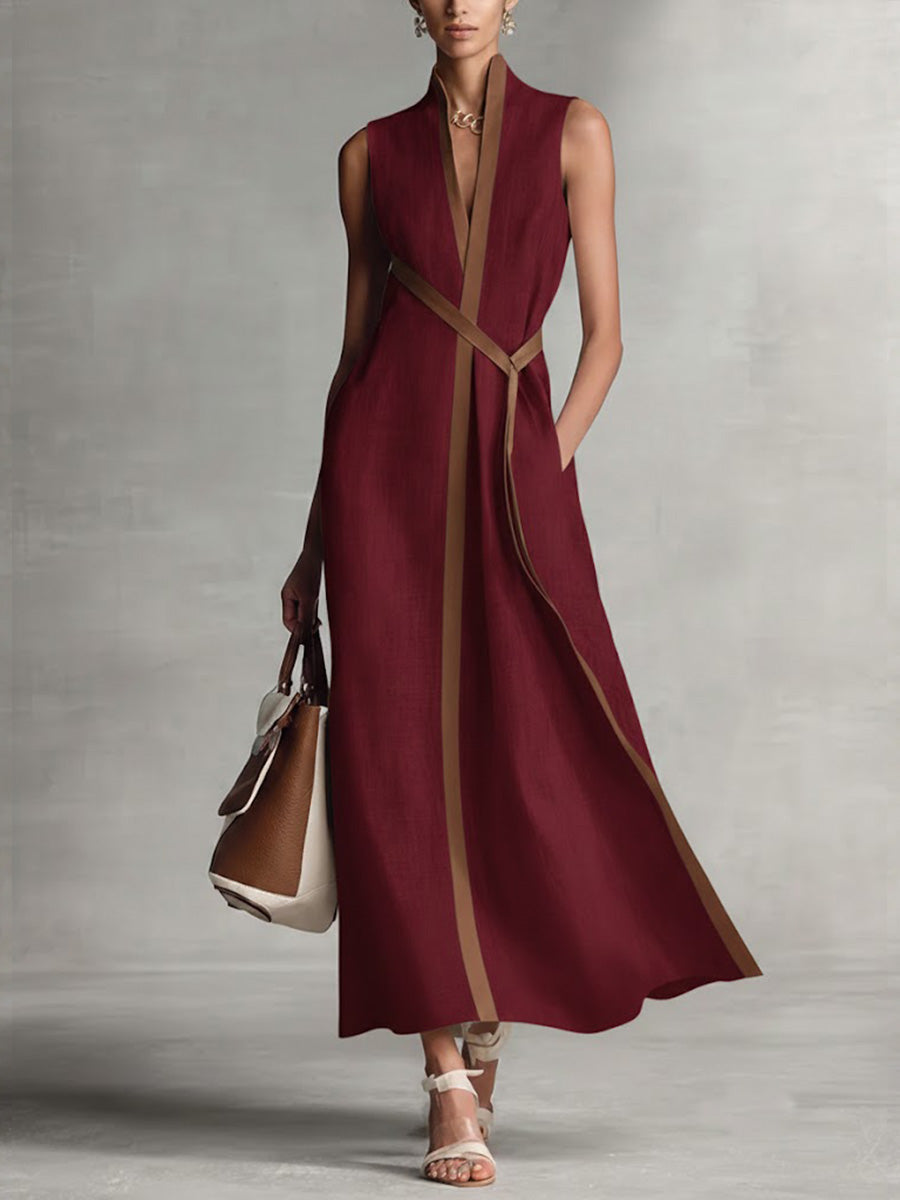 Ashley | Robe Maxi Sans Manches