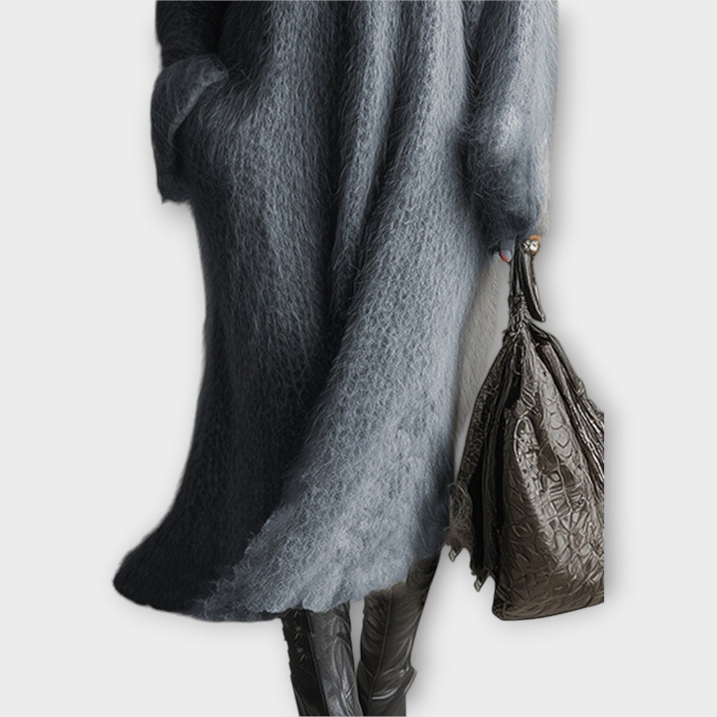 Robe Pull V-Cou Fuzzy Luxe
