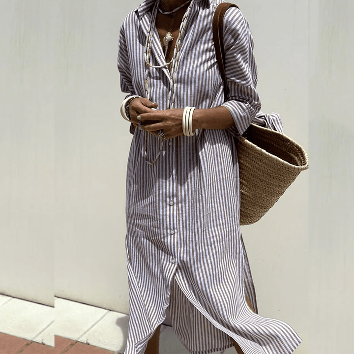 Cariel | Robe Maxi Élégante et Respirante