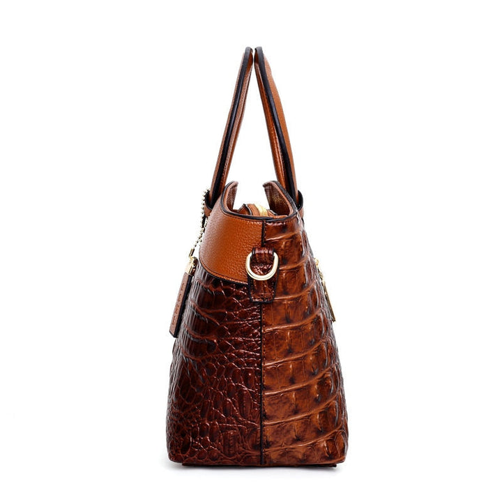 Alfrida | Sac élégant avec une impression crocodile sophistiquée