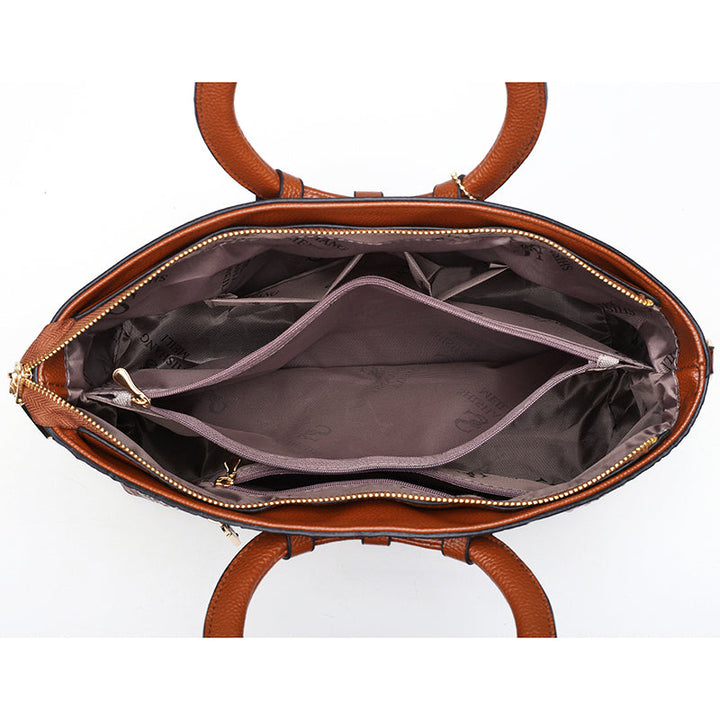 Alfrida | Sac élégant avec une impression crocodile sophistiquée