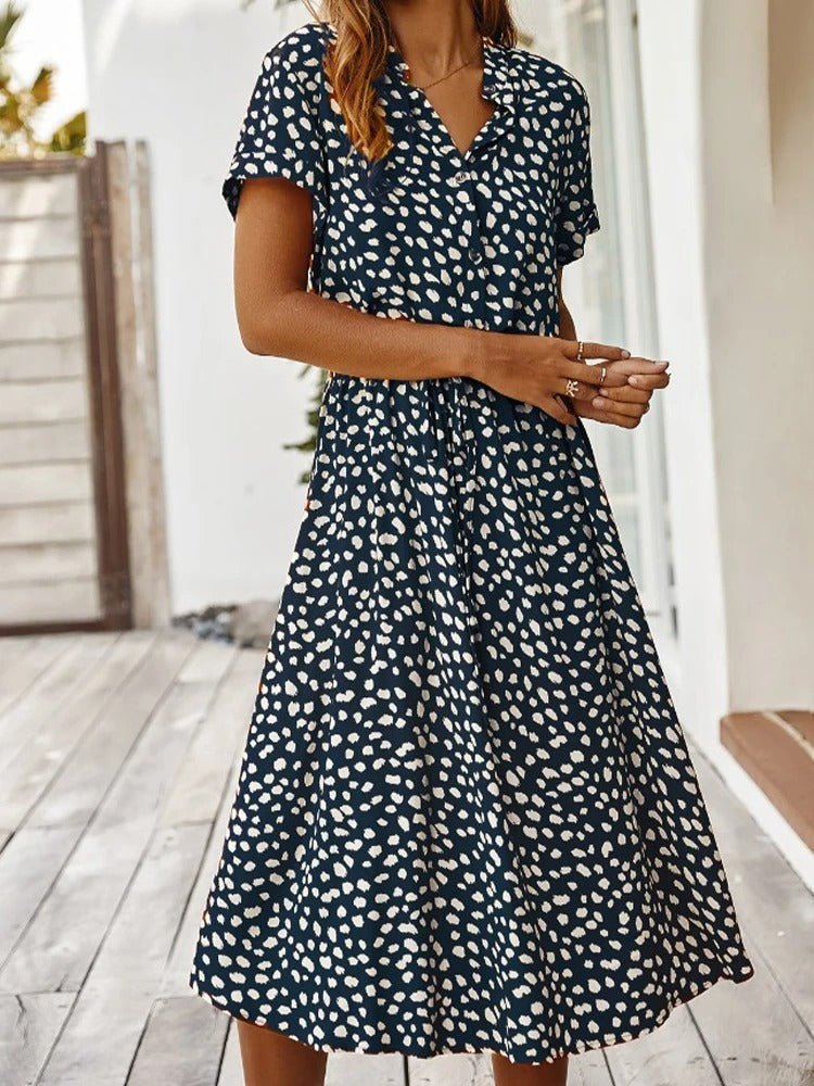 Elaine | Robe Chemise Chic Pour Femme | Midi