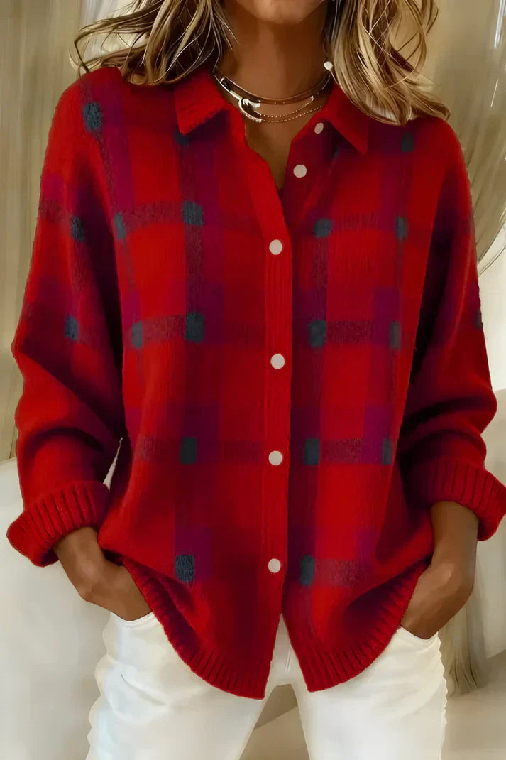 Alexandra™ | Élégant Cardigan Long
