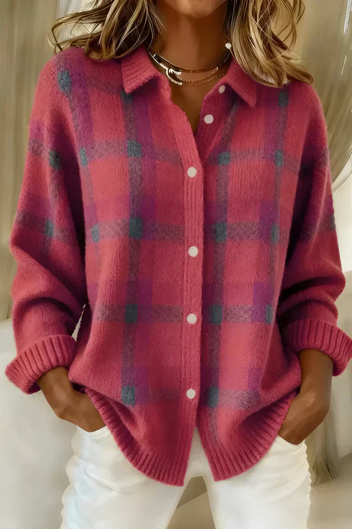 Alexandra™ | Élégant Cardigan Long