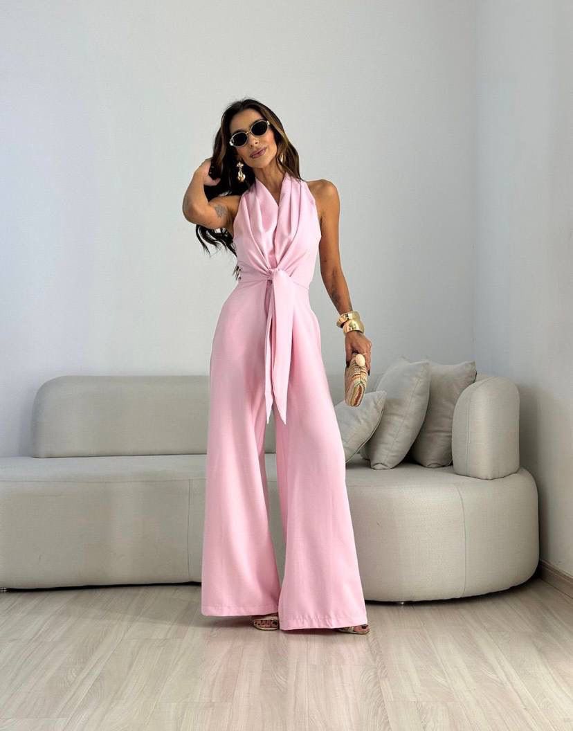 Carol™ | Combinaison Satin Élégante