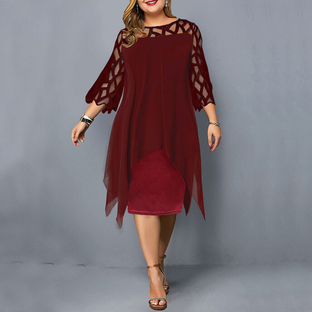 Annika – Robe à manches coupées et coupe féminine