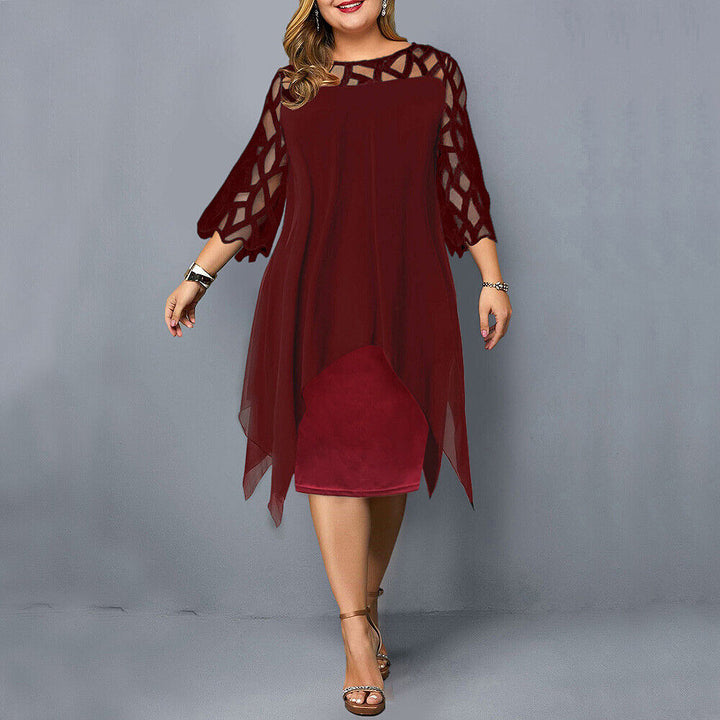 Annika – Robe à manches coupées et coupe féminine