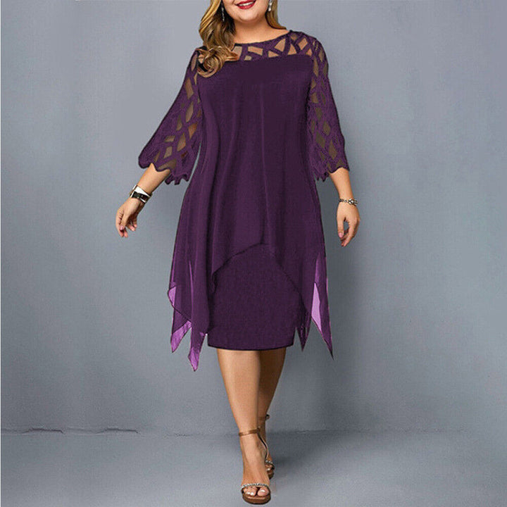 Annika – Robe à manches coupées et coupe féminine