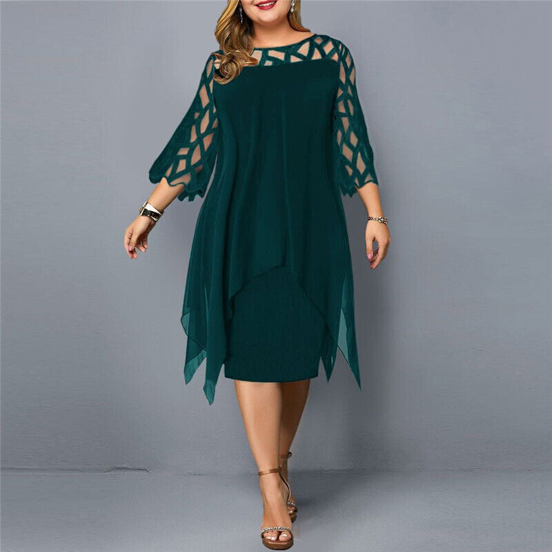 Annika – Robe à manches coupées et coupe féminine