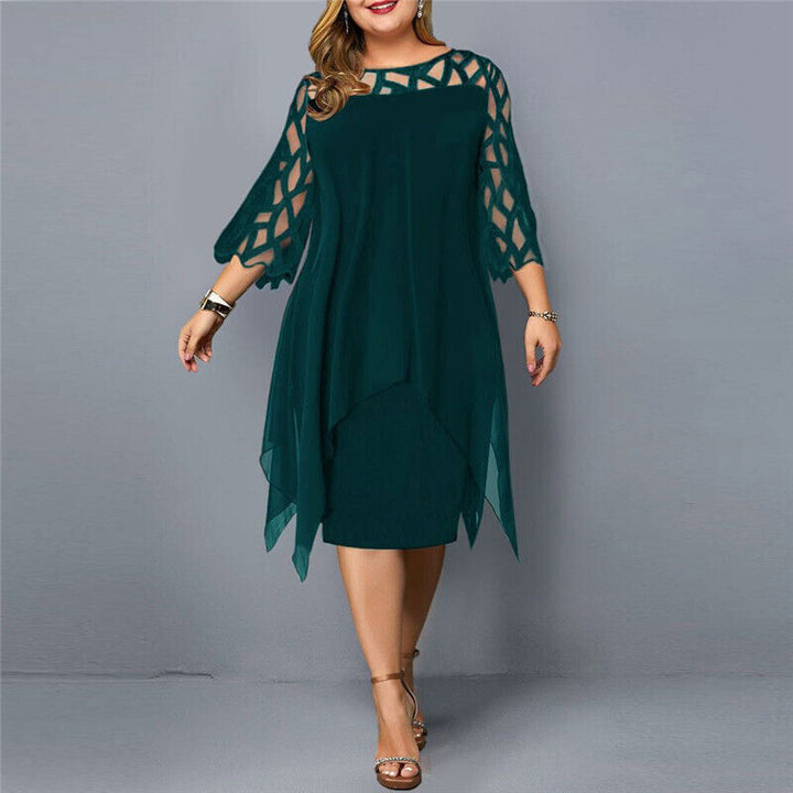 Annika – Robe à manches coupées et coupe féminine