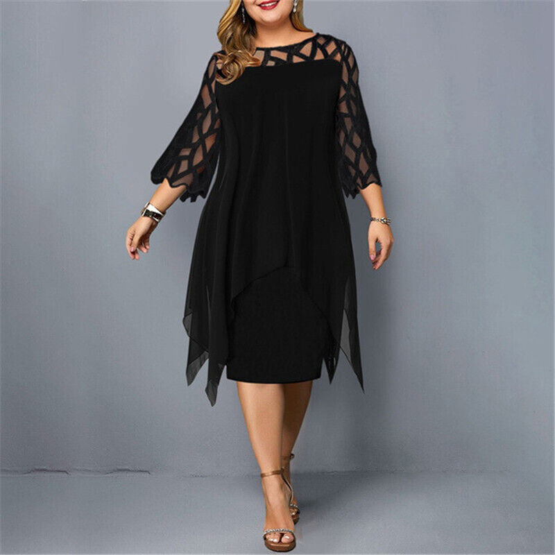 Annika – Robe à manches coupées et coupe féminine