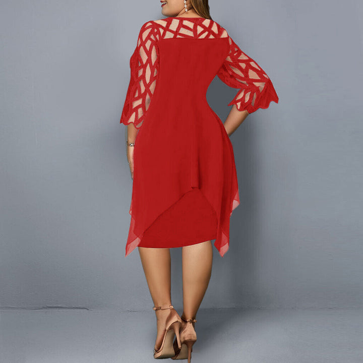 Annika – Robe à manches coupées et coupe féminine