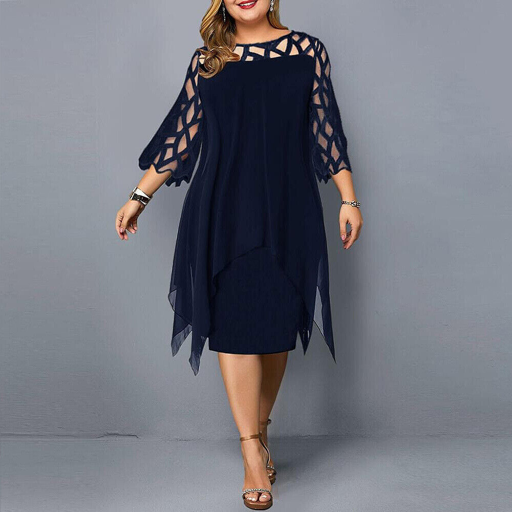 Annika – Robe à manches coupées et coupe féminine