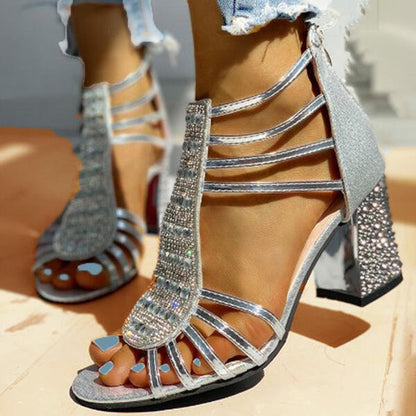 BRITNÉE - SANDALES À TALONS ÉPAIS