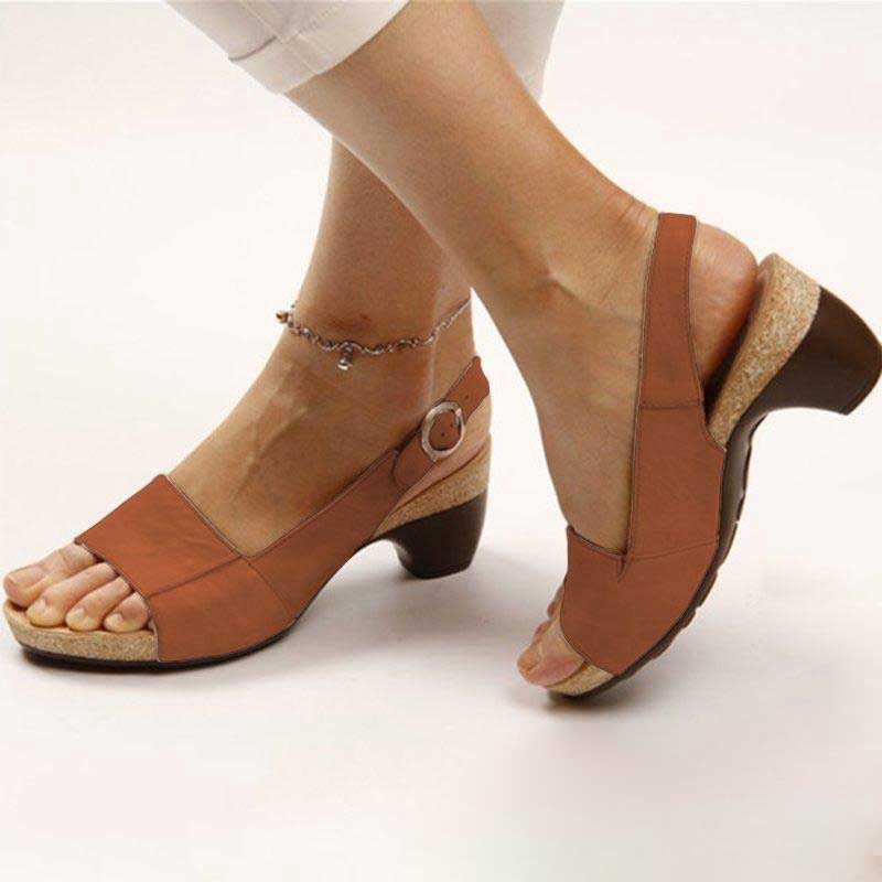 Victoria - Sandales orthopédiques à talons
