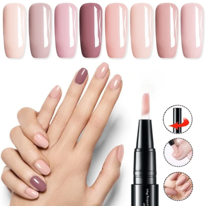 Bellavéra – Créez des ongles brillants et surprenants en toute sécurité (ensemble de 4)