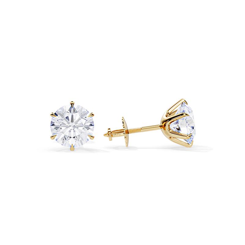 Boucles d'oreilles Tera en or blanc chic
