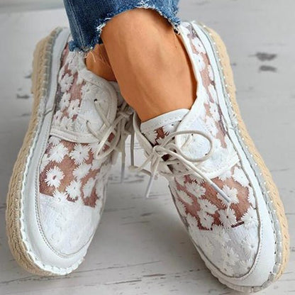 Gloria - Chaussures orthopédiques modernes et légères avec imprimé floral