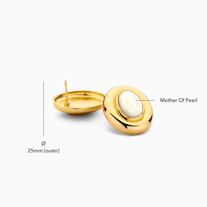 Boucles d'oreilles en perles Giselle