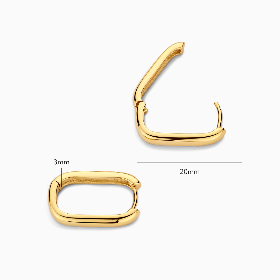 Boucles d'oreilles créoles | Or