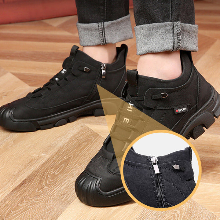 David | Baskets d'hiver pour hommes avec doublure en fausse fourrure