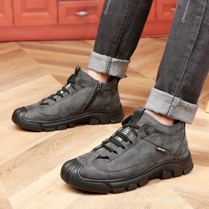 David | Baskets d'hiver pour hommes avec doublure en fausse fourrure