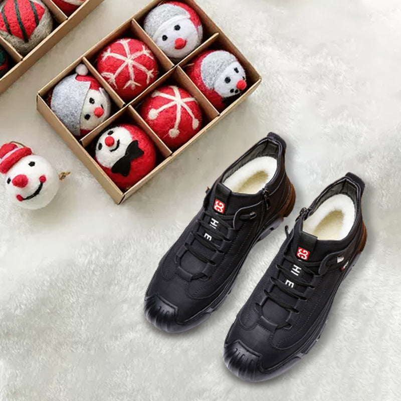 David | Baskets d'hiver pour hommes avec doublure en fausse fourrure