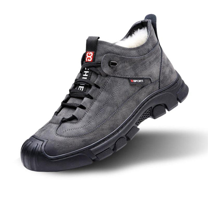 David | Baskets d'hiver pour hommes avec doublure en fausse fourrure